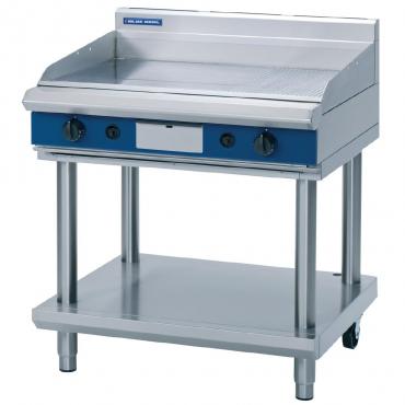 Blue Seal GP516-LS 900mm Heavy Duty Gas Griddle - Leg Stand