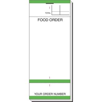 Bar Food Order Pads G522 (Pack of 50)