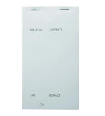 G523 Duplicate Restaurant Check Pad (Pack of 50)