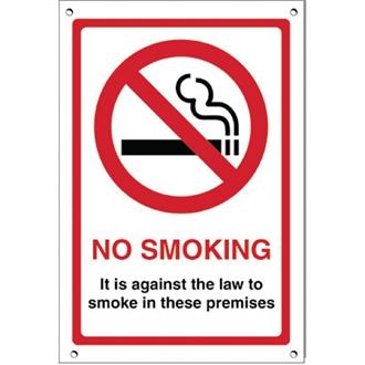 Vogue G537 No Smoking Premises Sign