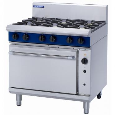 Blue Seal 6 Burner Gas Convection Oven - G56D 