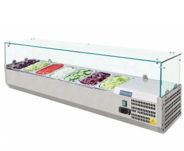 Polar G-Series Countertop Prep Fridge 7 x 1/4GN - G609