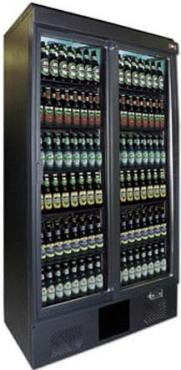 Gamko MG2/500SD Upright Sliding Double Door Bottle Cooler 