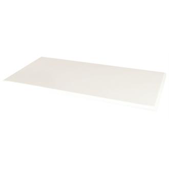 GC609 Werzalit Rectangular Table Top White 1100mm