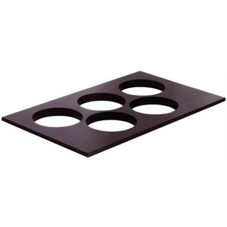 GC905 APS Frames Dark Wood 1/1 GN Bowl Board