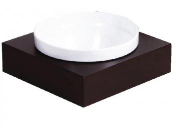 GC920 APS Frames Dark Wood Large Square Buffet Bowl Box