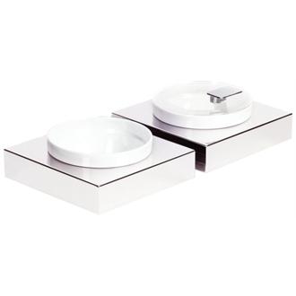 GC922 APS Frames Stainless Steel Small Square Buffet Bowl Box