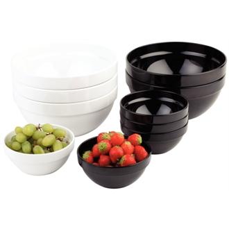 GC932 APS Frames White 2.5Ltr Melamine Bowl