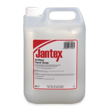 Jantex GC976 Unperfumed Antibacterial Liquid Hand Soap 5Ltr