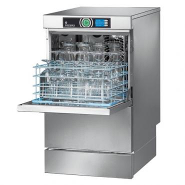 Hobart Premax GCPROIW-10B Commercial 16 Pint Undercounter Glasswasher - With Integral Reverse Osmosis & Drain Pump