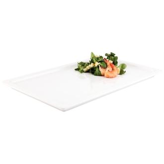 GD100 White 1/1 GN Rectangular Buffet Tray