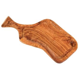 GD121 Small Olive Wood Board with Handle