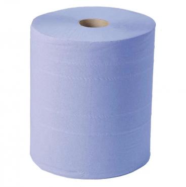 Jantex GD301 Blue Maxi Wiper Roll 2ply (Pack of 2)