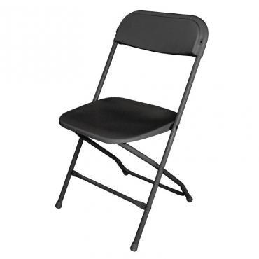 Bolero GD386 Folding Chair Black (Pack of 10)