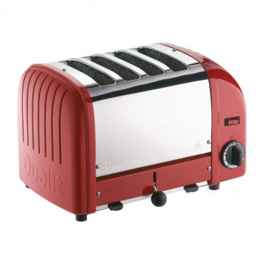 Dualit 4 Slice Vario toaster Red 40353