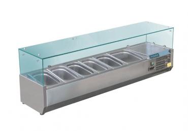 Polar GD876 G-Series Countertop Prep Fridge 5 x 1/3GN & 1 x 1/2GN