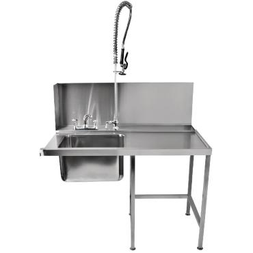 Classeq T11SEN Passthrough table with Spray Mixer - 1100mm Wide