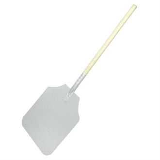 GE208 Wood Handle Aluminium Pizza Peel 31x36cm