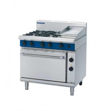 Blue Seal GE506B Electric Static Oven With 2 Burner Top & 600mm Griddle