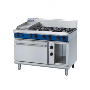 Blue Seal GE508C Electric Static Oven With 6 Burners & 300mm Griddle