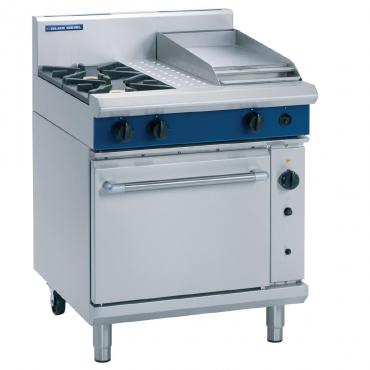 Blue Seal GE54C Electric Convection Oven & Griddle - Natural Gas