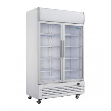Polar G-Series Upright Display Cooler with Light Box 950Ltr  GE580