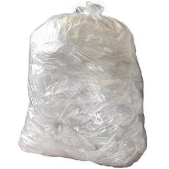 GE788 Jantex Heavy Duty Clear Bin Bags 15kg