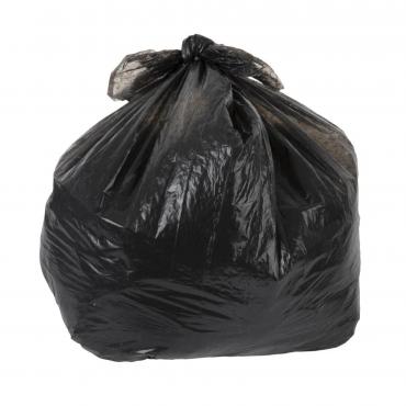 Jantex GE789 Large Medium Duty Black Bin Bags (Pack of 10)