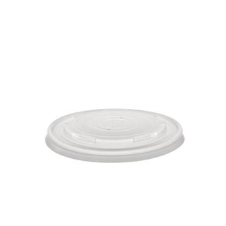 Vegware GF048 Compostable Soup Container Lids 12/16oz x 500