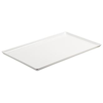 GF076 APS Float White Melamine Tray GN 1/2
