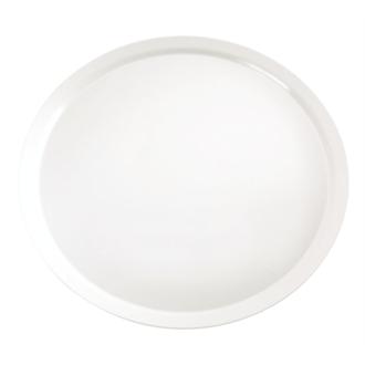 GF152 APS Pure White Round Melamine Tray