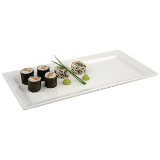 GF158 APS Pure Melamine Rectangular Tray 14in