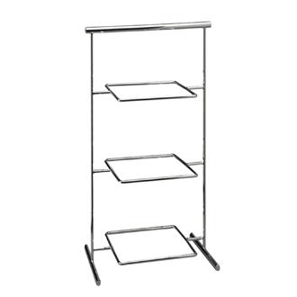 GF167 APS Pure Melamine Chrome Serving Stand 330mm