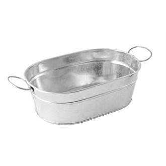 GF249 Rectangular Galvanised Steel Tub