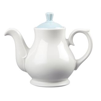 GF324 Churchill Vintage Cafe 462ml Teapots and Blue Lids