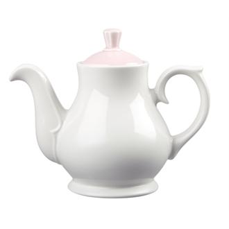 GF328 Churchill Vintage Cafe 462ml Teapots and Pink Lids