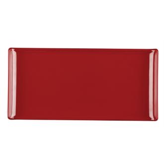 GF674 Alchemy Buffet Red Melamine Rectangular Trays 300x 145mm