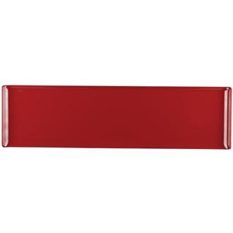 GF677 Alchemy Buffet Red Melamine Rectangular Trays 560x 153mm