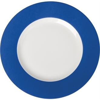 GG120 Royal Porcelain Maxadura Edge Blue Rimmed Plates 285mm (x12)
