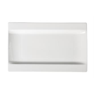 GG154 Royal Bone Deva Prime Rectangular Tray Plate 350x 190mm