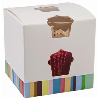 GG230 Single Cupcake Box x 10