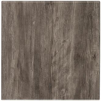 GG511 Werzalit Square Table Top Ponderosa Grey 700mm