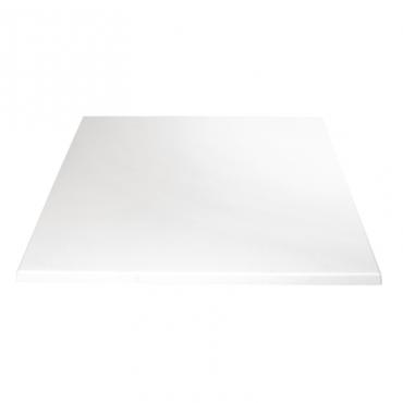 Bolero GG641  Square Table Top White 700mm