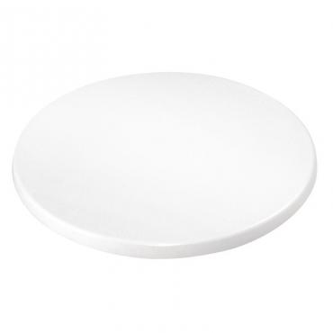 Bolero GG645 Round Table Top White 600mm