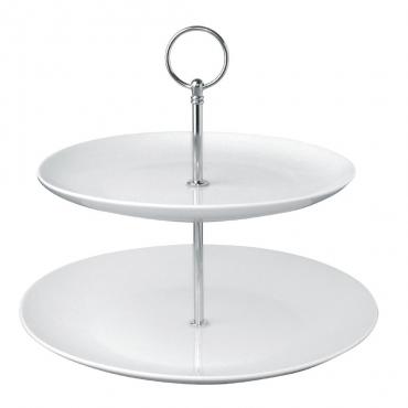 GG880 Olympia 2 Tier Afternoon Tea Cake Stand