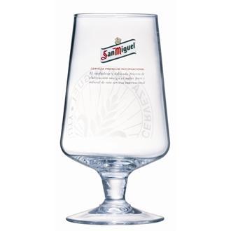 Arcoroc 570ml San Miguel Stemmed Beer Glasses - Box Of 24 