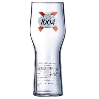 Arcoroc 570ml Kronenbourg 1664 Beer Glasses - Box of 24 - GG894
