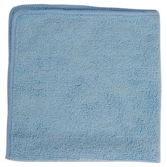 Rubbermaid GH009 Pro Microfibre Cloth Blue (Pack of 12)
