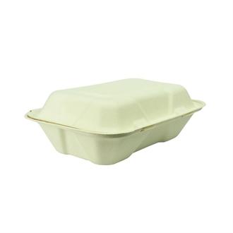 Vegware GH026 Clamshell Hinged Meal Boxes x 200
