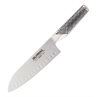 GH281 Global G 48 Santoku Fluted Knife 18cm